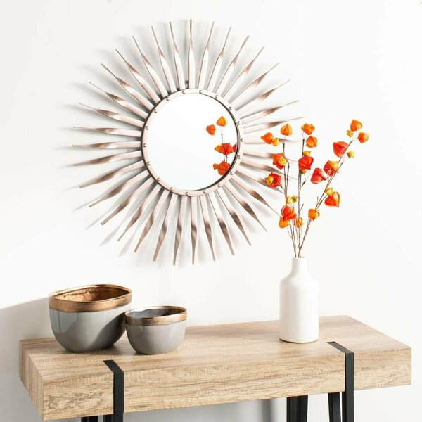 Safavieh Marlene Sunburst Mirror - Rose & Gold MRR1001A